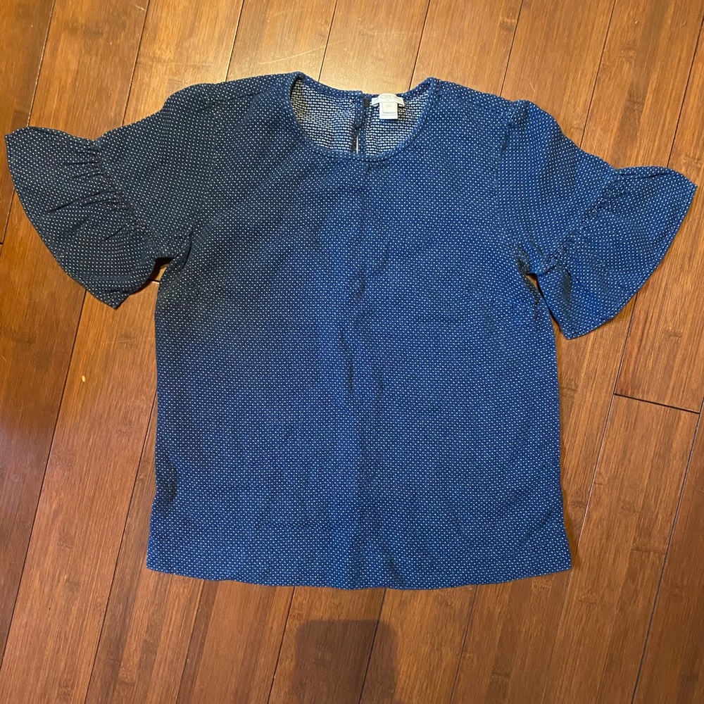 JCrew Blue Top